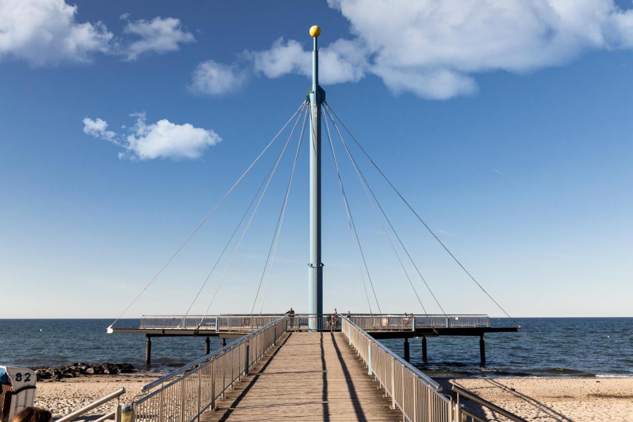 De Ole School In Hohwacht - Ferienwohnung Nr 2 Im Scandi-Look An Der Ostsee Bagian luar foto