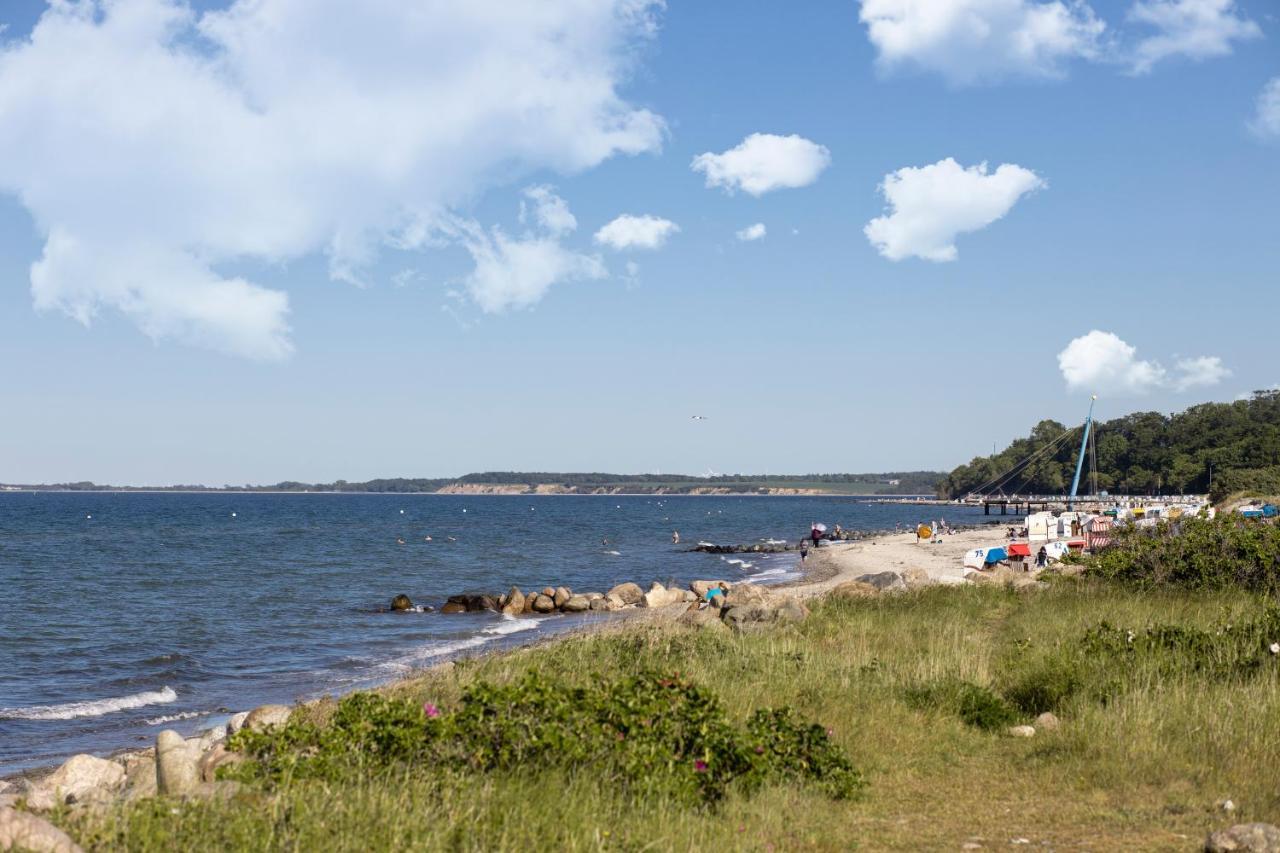 De Ole School In Hohwacht - Ferienwohnung Nr 2 Im Scandi-Look An Der Ostsee Bagian luar foto